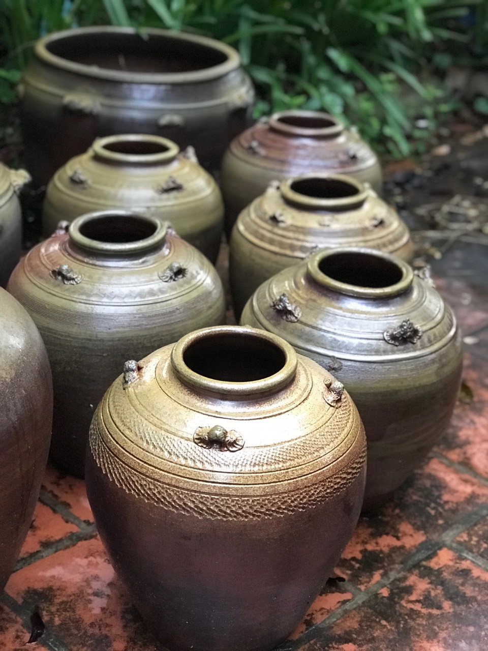 Chum sành không tráng men 50 L
